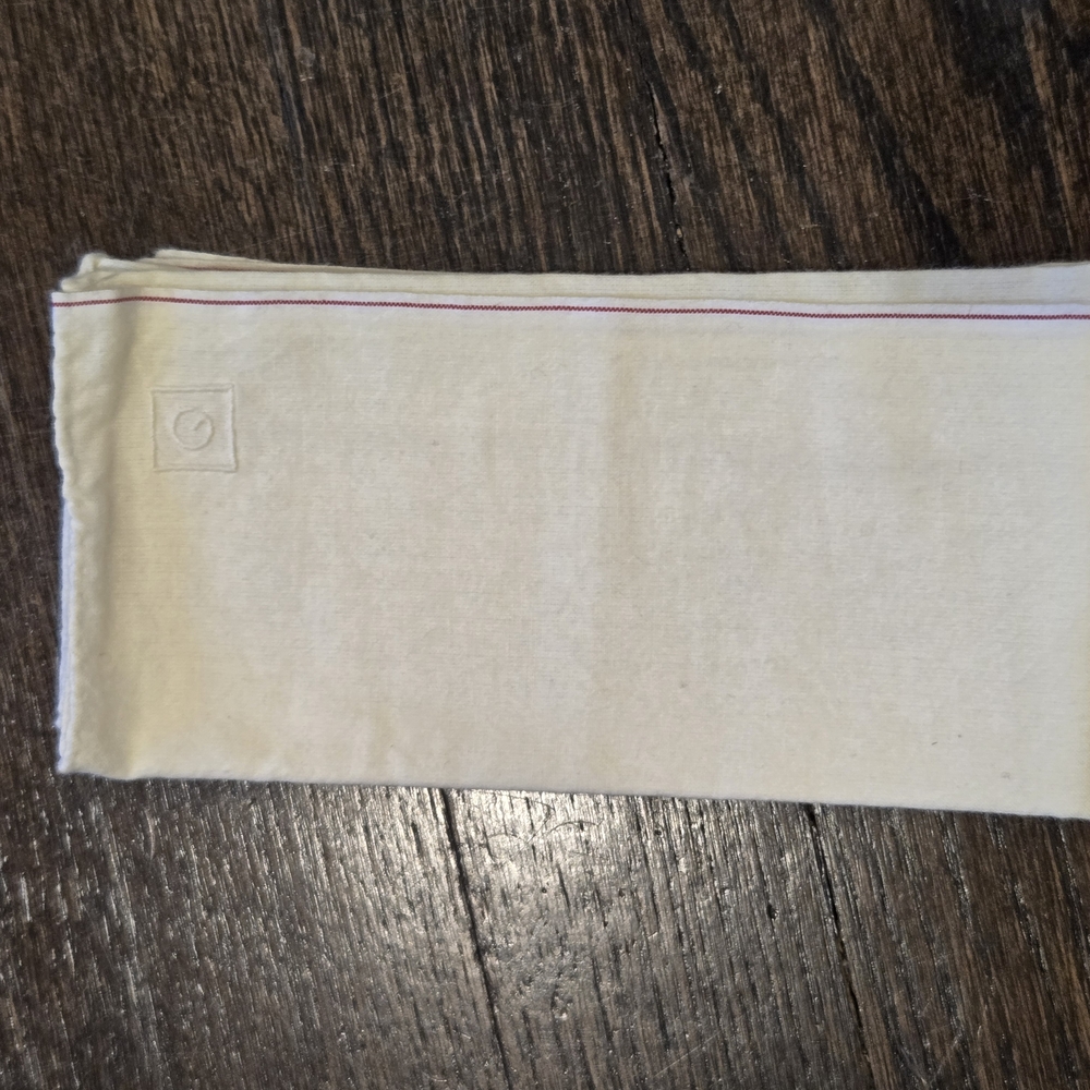 Men's G Gucci Pocket Square Cream Color